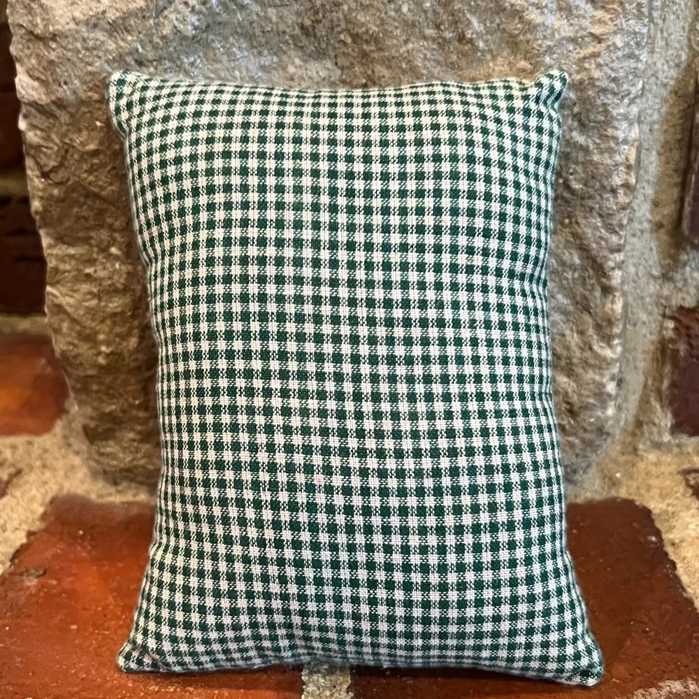 Festive Pumpkin Embroidered Miniature Pillow